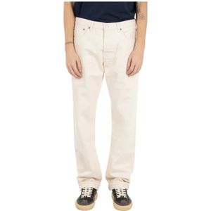 Fortela, Heren, Jeans, Wit, Maat: W32 Katoen,