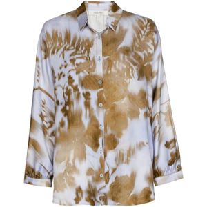 Marie Méro, Dames, Blouses & Shirts, Veelkleurig, Maat: S Viscose,