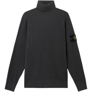 Stone Island, Heren, Truien, Grijs, Maat: L