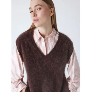 Absolut Cashmere, Dames, Truien, Bruin, Maat: S Wol,