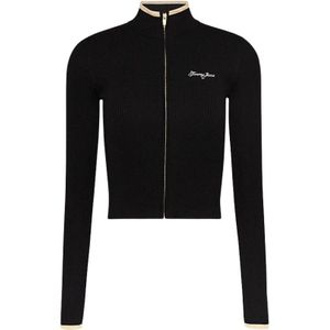 Tommy Jeans, Heren, Truien, Zwart, Maat: XS