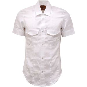 Neil Barrett, Heren, Overhemden, Wit, Maat: XS