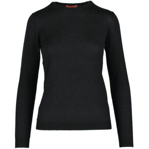 Ballantyne, Dames, Truien, Zwart, Maat: XL Wol,