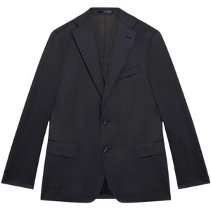 Brooks Brothers, Heren, Pakken, Grijs, Maat: 3XL Wol,