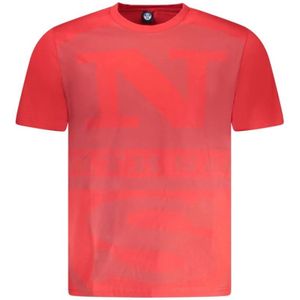 North Sails, Heren, Tops, Rood, Maat: S Katoen,