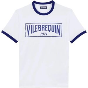 Vilebrequin, Heren, Tops, Wit, Maat: L Jersey,