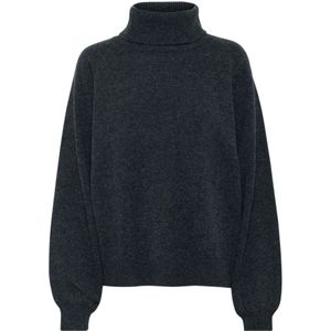 Gestuz - ManziGZ - Trui - Donkergrijs - Knitwear