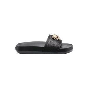 Versace Sliders , Black , Dames , Maat: 36 EU