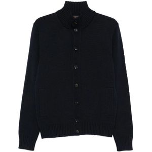 Zanone, Heren, Truien, Blauw, Maat: S Wol,