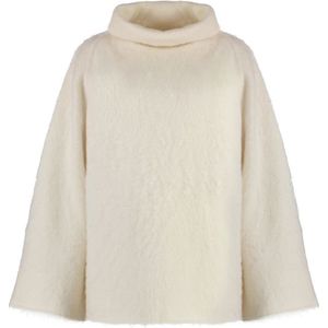 Malo, Dames, Truien, Beige, Maat: M Wol,