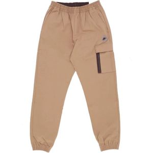 Nike, Heren, Broeken, Bruin, Maat: XL Katoen,