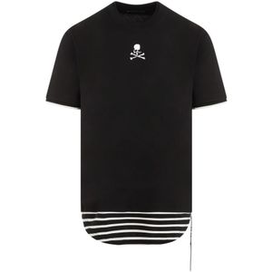 Mastermind World, Heren, Tops, Zwart, Maat: M Katoen,