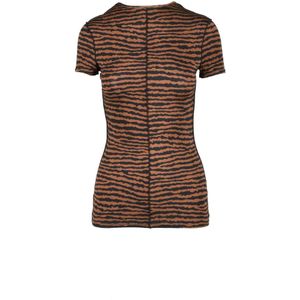 Proenza Schouler, Dames, Tops, Bruin, Maat: XS Spandex,