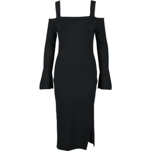 Twinset, Dames, Jurken, Zwart, Maat: M Viscose,