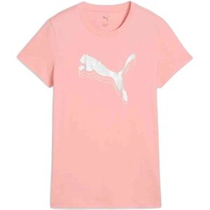 Puma, Dames, Tops, Roze, Maat: XS Katoen,
