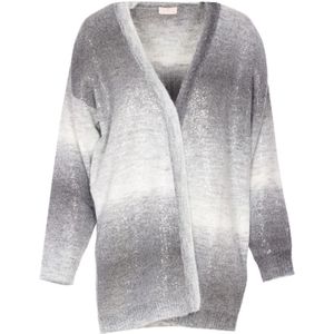 Liu Jo, Dames, Truien, Grijs, Maat: M Wol,