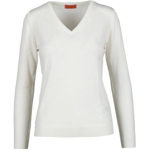 Ballantyne, Dames, Truien, Wit, Maat: S Kasjmier,