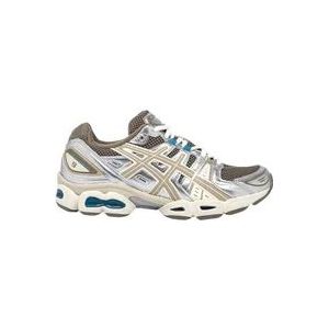 Asics Gel Nimbus 9 Hardloopschoenen , Gray , Heren , Maat: 38 1/2 EU