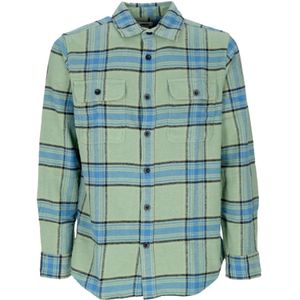 Obey, Heren, Overhemden, Veelkleurig, Maat: S Katoen,