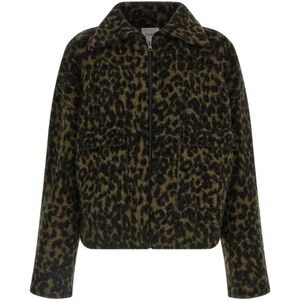 Nude, Dames, Jassen, Groen, Maat: L Wol,