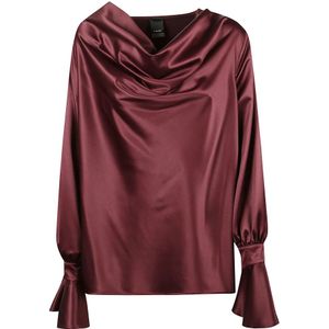 Pinko, Dames, Blouses & Shirts, Roze, Maat: M