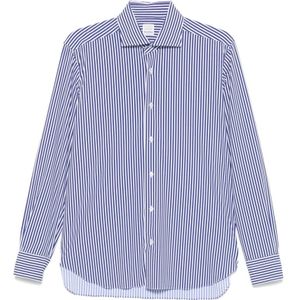 Barba, Heren, Overhemden, Blauw, Maat: XL