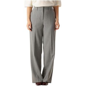 Minus, Dames, Broeken, Grijs, Maat: XL