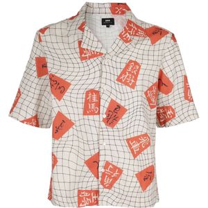 Edwin, Heren, Overhemden, Veelkleurig, Maat: S Katoen,