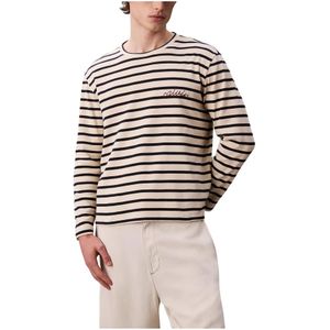 Calvin Klein Jeans, Heren, Tops, Veelkleurig, Maat: S Katoen,