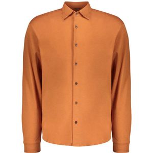 Moorer, Heren, Overhemden, Oranje, Maat: M