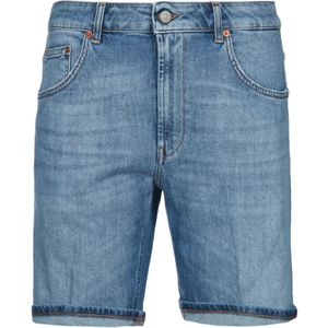 Dondup, Heren, Korte broeken, Blauw, Maat: W31 Denim,