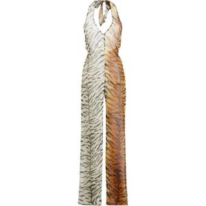 Roberto Cavalli, Dames, Jumpsuits & Playsuits, Veelkleurig, Maat: L Zijde,