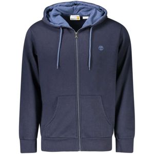 Timberland, Heren, Sweatshirts & Hoodies, Blauw, Maat: S Katoen,