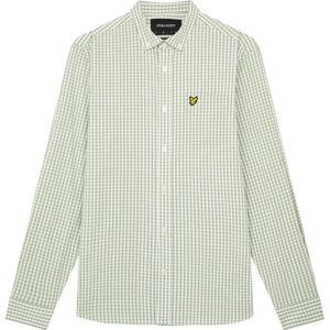 Lyle & Scott, Heren, Overhemden, Groen, Maat: XL Katoen,