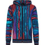 Carlo Colucci - Unieke Zip-through Sweatshirt - Blauw - Heren