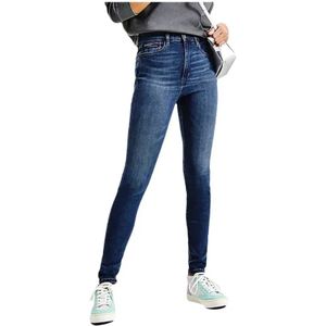 Tommy Jeans, Dames, Jeans, Blauw, Maat: W25 L30