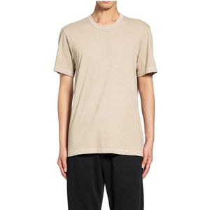James Perse, Heren, Tops, Beige, Maat: 7XL Katoen,