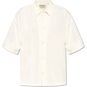 AllSaints, Heren, Overhemden, Beige, Maat: XS Viscose,