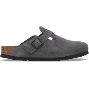 Birkenstock, Heren, Schoenen, Grijs, Maat: 48 EU Synthetisch,
