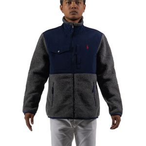 Polo Ralph Lauren, Heren, Jassen, Grijs, Maat: S Fleece,