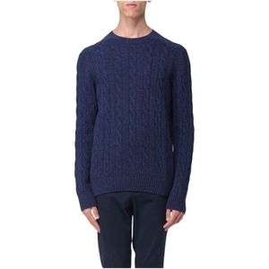 Fay, Heren, Truien, Blauw, Maat: S