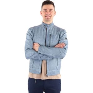 YES Zee, Heren, Jassen, Blauw, Maat: 2XL