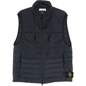 Stone Island, Heren, Jassen, Blauw, Maat: L