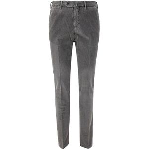 Pt01, Heren, Broeken, Grijs, Maat: 4XL