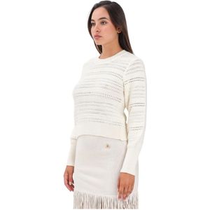 Akep, Dames, Truien, Beige, Maat: S Wol,