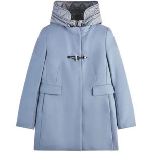 Fay, Dames, Mantels, Blauw, Maat: M Wol,