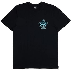 Deus Ex Machina, Heren, Tops, Zwart, Maat: L Katoen,