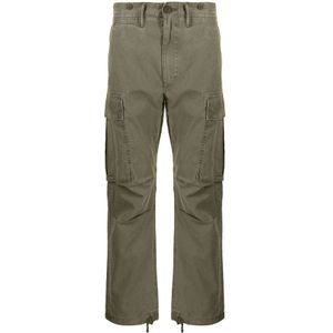 Ralph Lauren, Heren, Broeken, Groen, Maat: W34 Katoen,