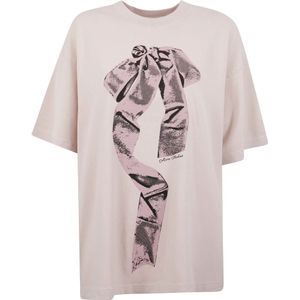 Acne Studios, Dames, Tops, Roze, Maat: XS Katoen,