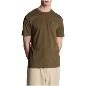 Lyle & Scott, Heren, Tops, Groen, Maat: XL Katoen,